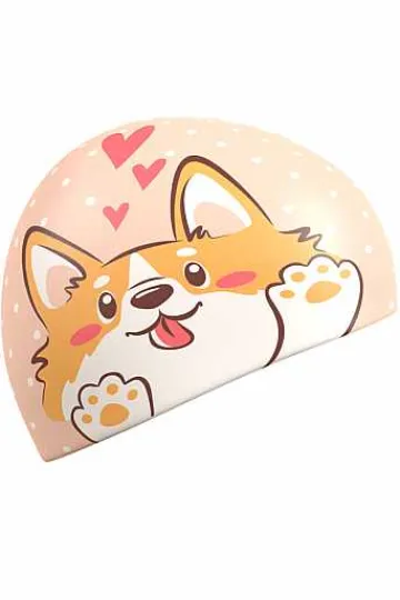 Silicone Swim Caps^Mad Wave Corgi