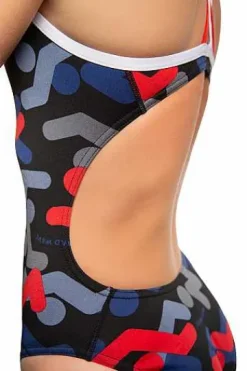 Junior's Swimsuits^Mad Wave Crossback Junior Pbt I5