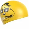 Silicone Swim Caps^Mad Wave Dude