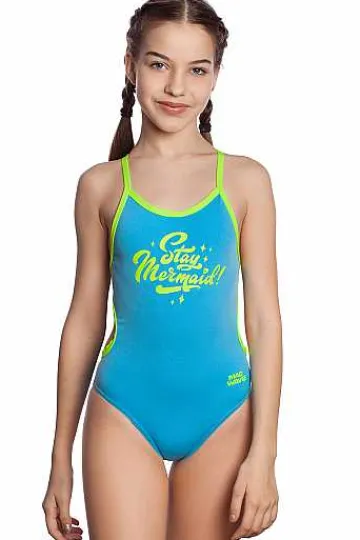Junior's Swimsuits^Mad Wave Flash Junior Pbt Z4
