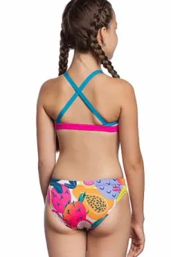Junior's Swimsuits^Mad Wave Frisky Top Junior Pbt B0