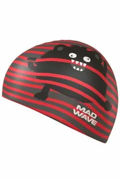 Silicone Swim Caps^Mad Wave Monster