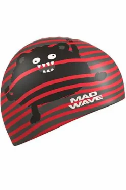 Silicone Swim Caps^Mad Wave Monster