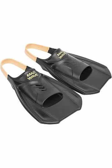 Training Fins^Mad Wave Open Heel Training