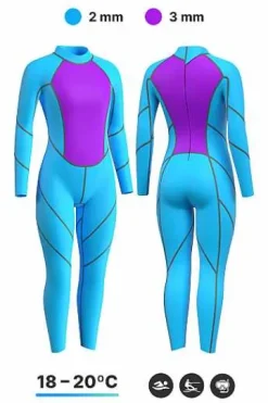 Wetsuits^Mad Wave Opnwtr Hydrostar Dsss Fls Lady