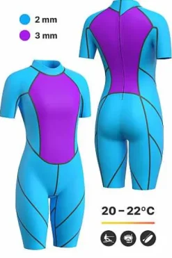 Wetsuits^Mad Wave Opnwtr Hydrostar Dsss Sty Lady