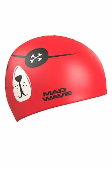 Silicone Swim Caps^Mad Wave Pirate