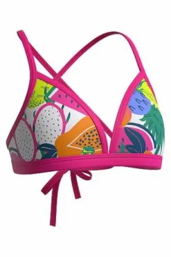 Junior's Swimsuits^Mad Wave Relax Top Junior Pbt B0