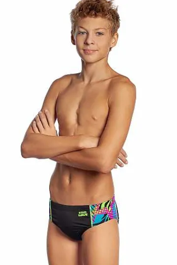 Boys' Swim Trunks^Mad Wave Rush Junior Pbt O3