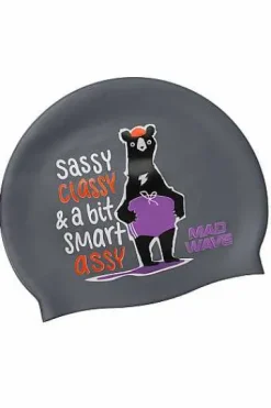 Silicone Swim Caps^Mad Wave Smart Assy