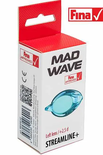 Prescription Goggles^Mad Wave Streamline Left