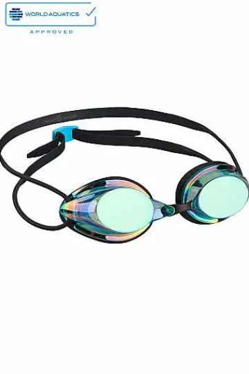 Racing Goggles^Mad Wave Streamline Rainbow