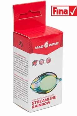 Prescription Goggles^Mad Wave Streamline+ Rainbow Right