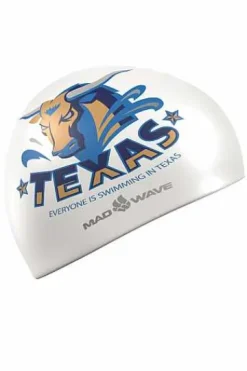 Silicone Swim Caps^Mad Wave Texas
