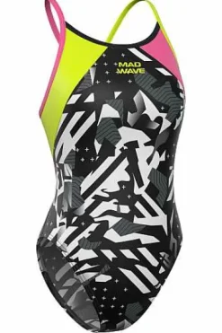 Chlorine Resistant Swimsuits^Mad Wave Tokio Pbt A3