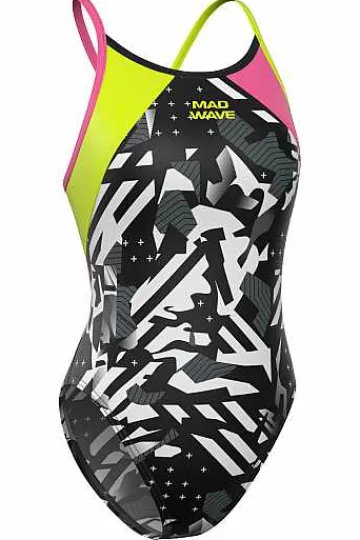 Chlorine Resistant Swimsuits^Mad Wave Tokio Pbt A3