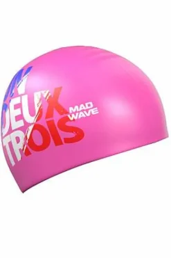 Silicone Swim Caps^Mad Wave Un-Deux-Trois